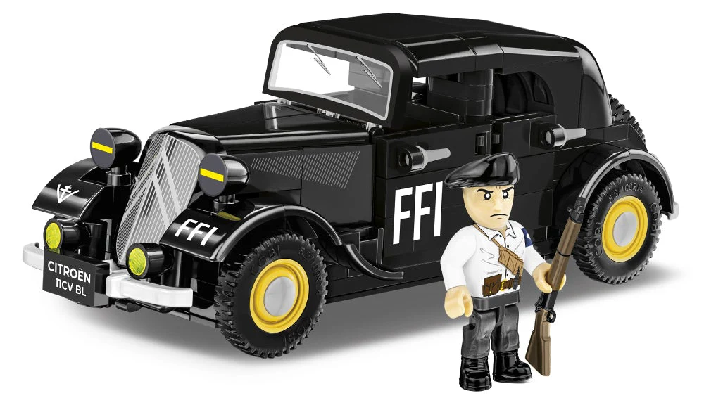 1938 Citroen Traction 11C brick car model - COBI 2266 - 236 bricks - Image 2