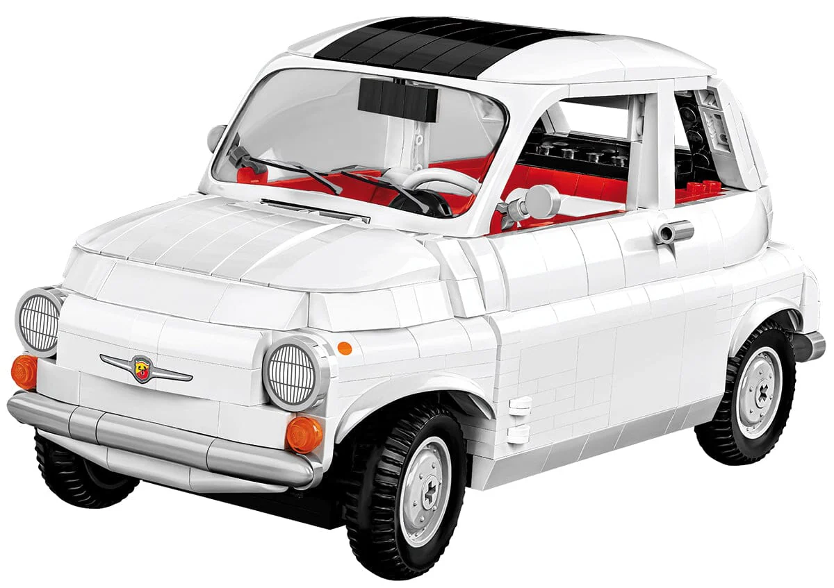 Fiat Abarth 595 brick model car - Cobi-24354 - 1091 bricks - Image 4
