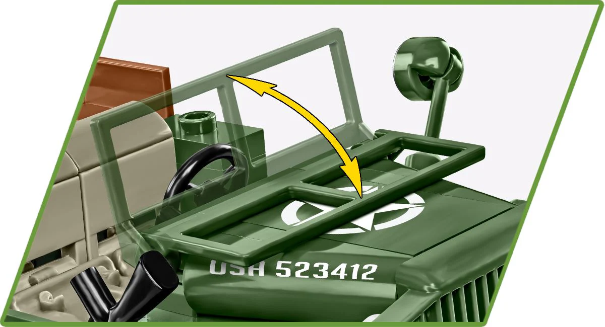 37mm GMC M6 Fargo brick model - COBI 3116 - 230 bricks - Image 6