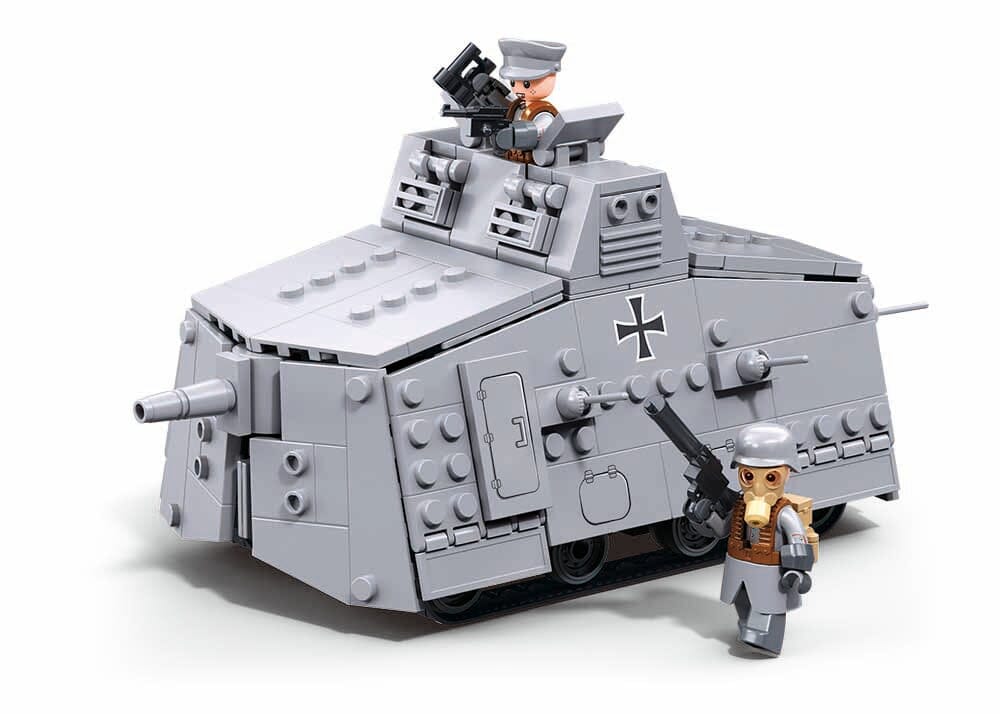 A7V brick tank model - Sluban M38-B1295 - 506 bricks - Image 2