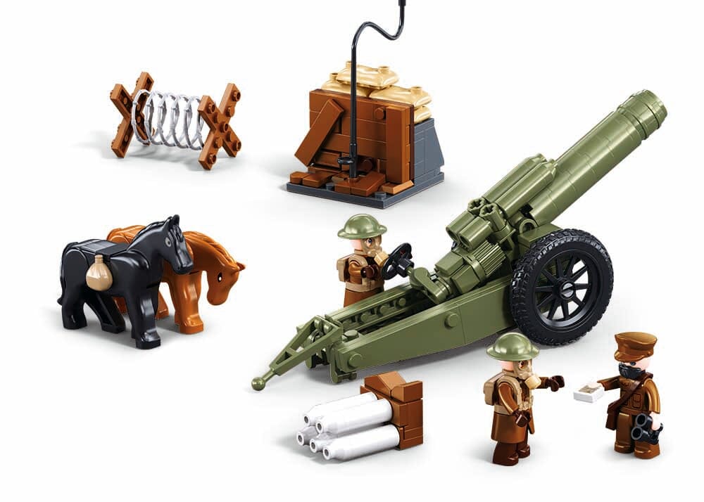 A7V brick tank model - Sluban M38-B1295 - 506 bricks - Image 3