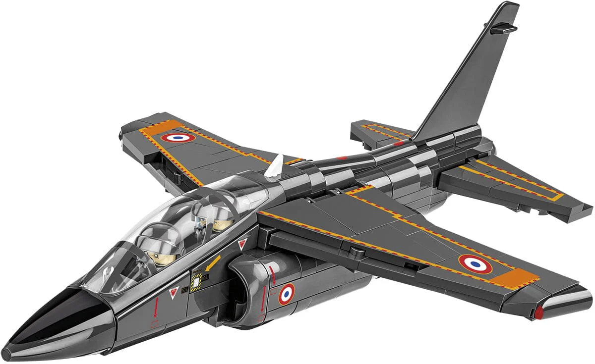 Alpha Jet French Air Force brick plane model - COBI 5842 - 364 bricks - Image 4