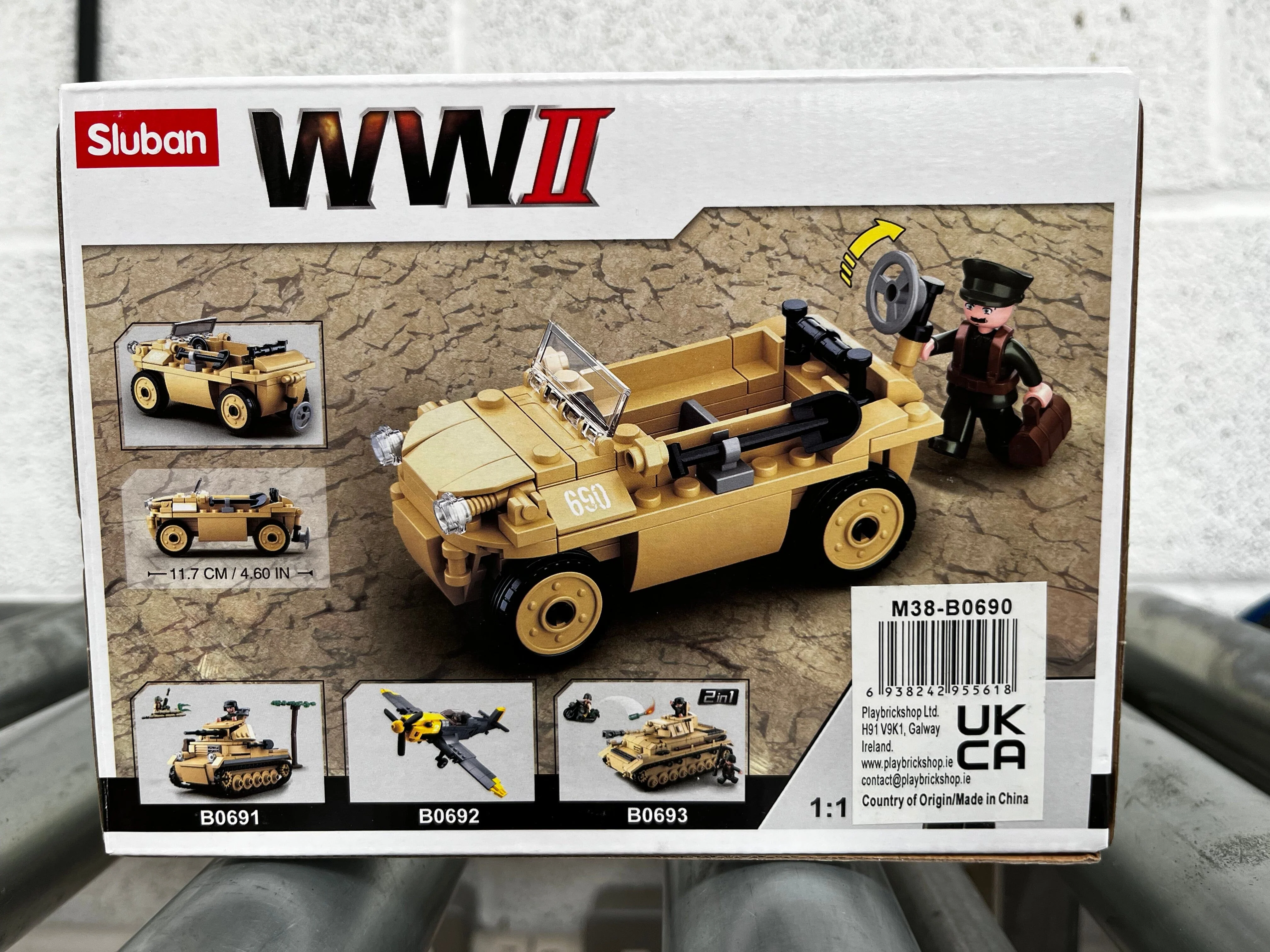 Amphibious vehicle brick model - Sluban M38-B0690 - 103 bricks - Image 7