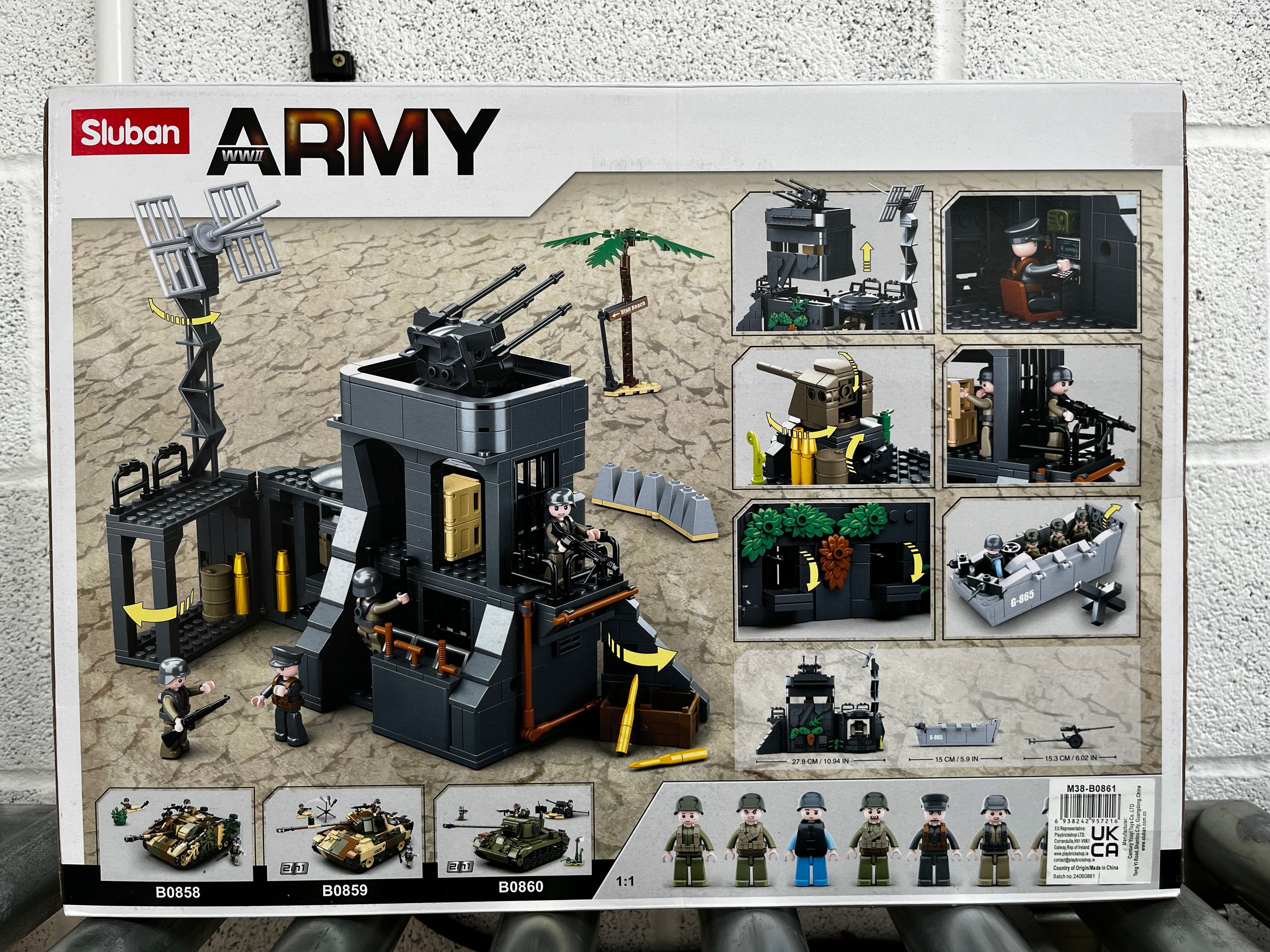 Atlantic Wall brick model - Sluban M38-B0861 - 765 bricks - Image 7