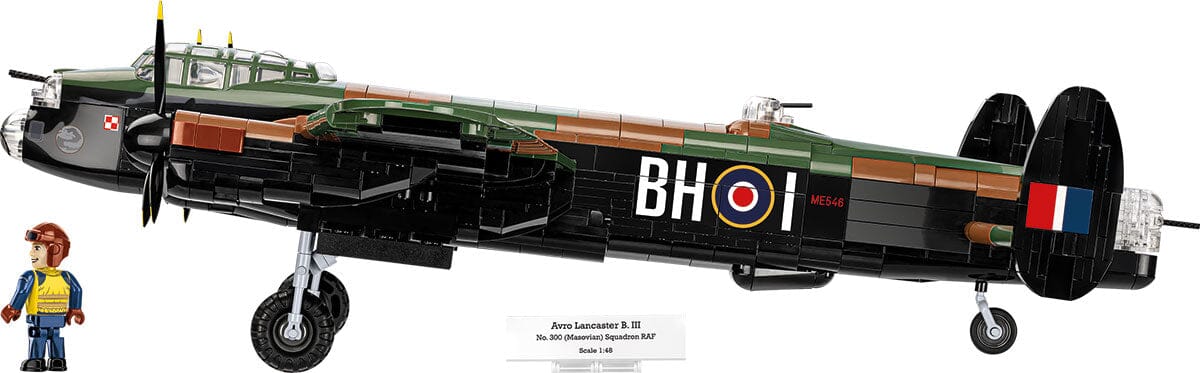 Avro Lancaster Bomber Mk. III brick plane model - COBI 5759 - 1643 bricks - Image 14