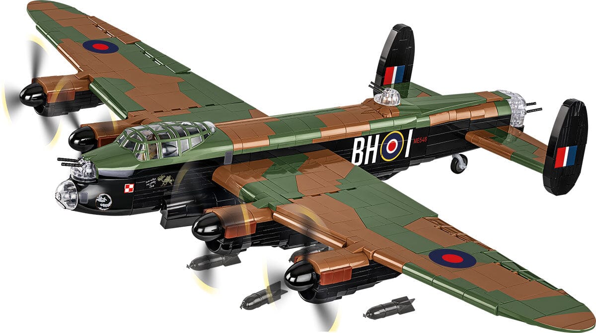 Avro Lancaster Bomber Mk. III brick plane model - COBI 5759 - 1643 bricks - Image 5