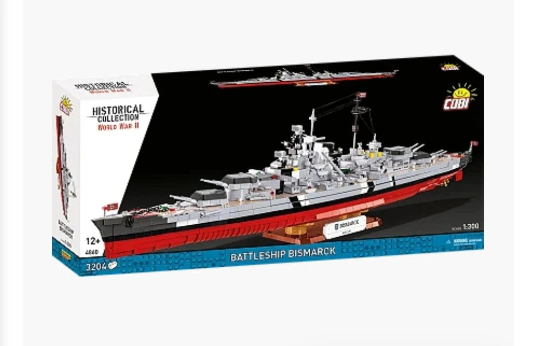 Battleship Bismarck battleship brick model- COBI 4860 - 3080 bricks - Image 3