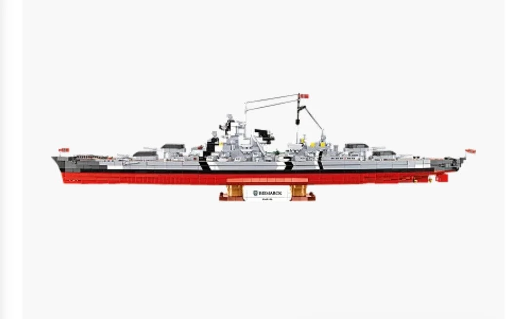 Battleship Bismarck battleship brick model- COBI 4860 - 3080 bricks - Image 5