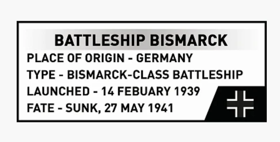 Battleship Bismarck battleship brick model- COBI 4860 - 3080 bricks - Image 9