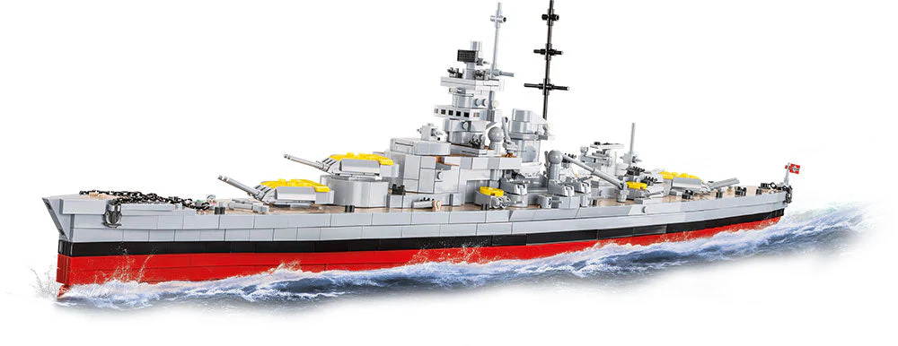 Battleship Gneisenau brick model - COBI 4835 - 2417 bricks - Image 9