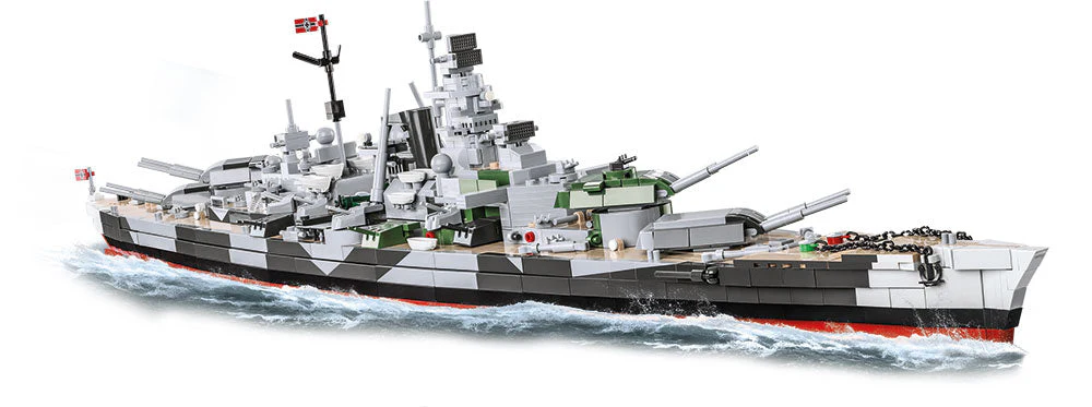 Battleship Tirpitz brick model - COBI 4839 - 2910 Bricks - Image 4
