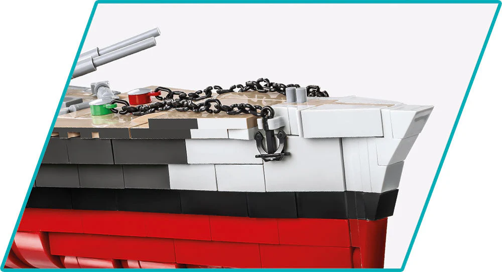 Battleship Tirpitz brick model - COBI 4839 - 2910 Bricks - Image 9