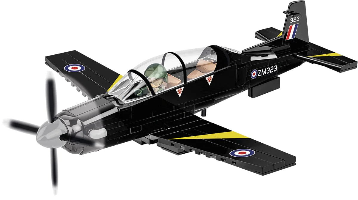 Beechcraft T-6 Texan II brick plane model - COBI 26626 - 197 bricks