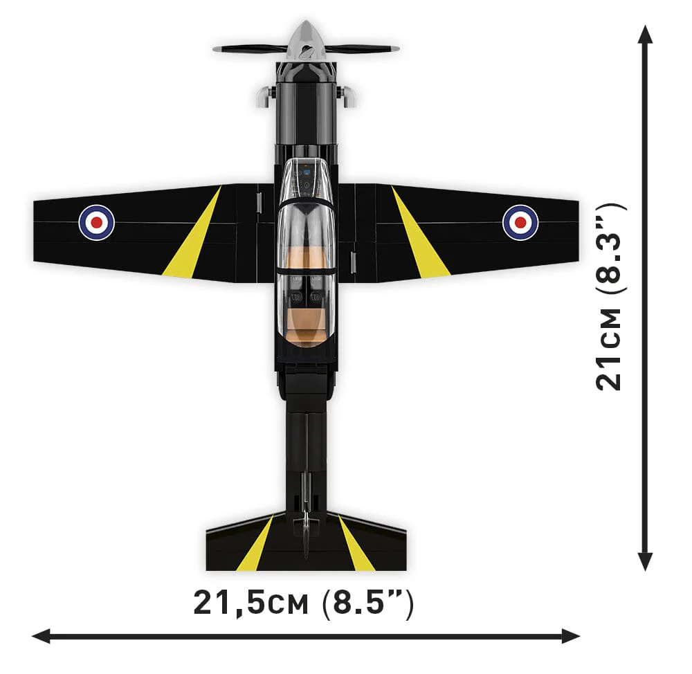 Beechcraft T-6 Texan II brick plane model - COBI 26626 - 197 bricks - Image 2