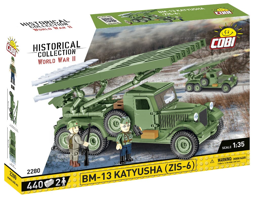 BM-13 Katyusha rocket launcher brick model - COBI 2280 - 440 bricks - Image 2