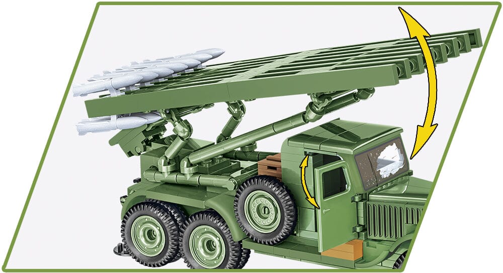 BM-13 Katyusha rocket launcher brick model - COBI 2280 - 440 bricks - Image 5