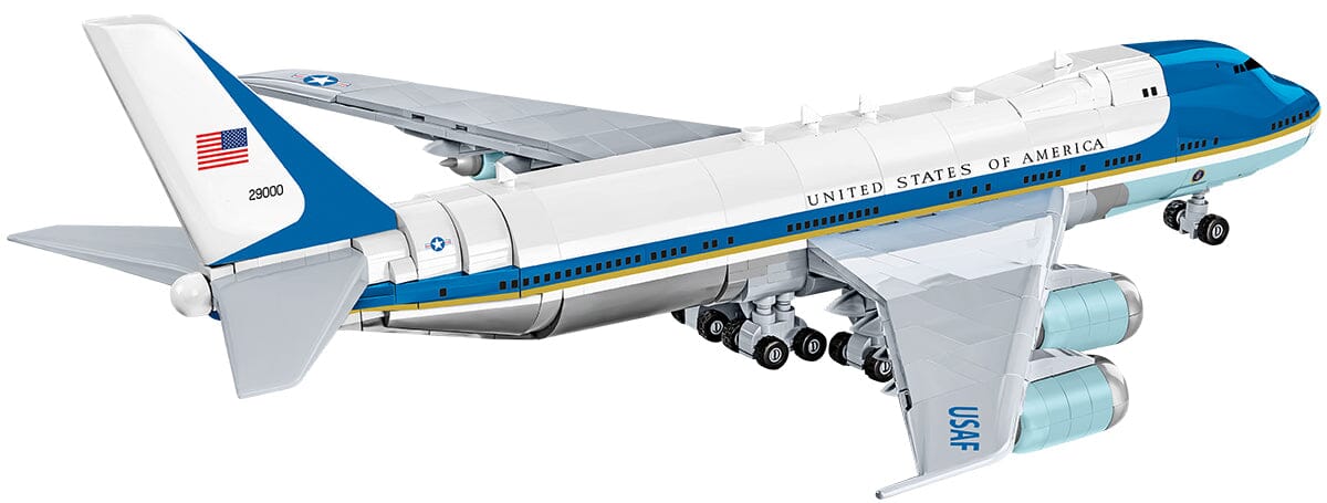 Boeing 747 Air Force One brick plane model - COBI 26610 - 1050 bricks - Image 9