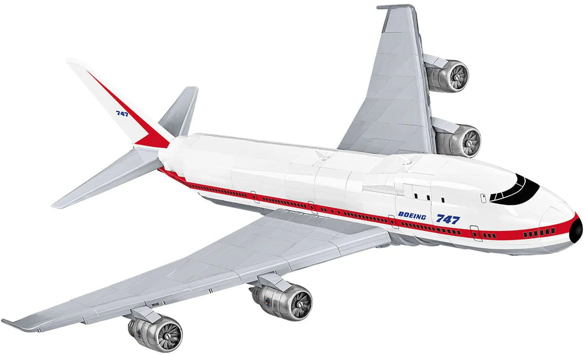 Boeing 747 First Flight 1969 brick plane model - COBI 26609 - 1051 bricks