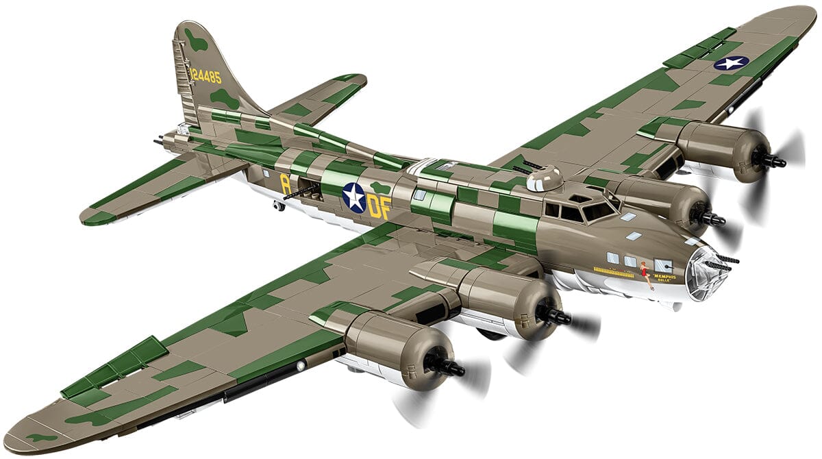 Boeing B17 "Flying Fortress" "Memphis Belle" brick plane model - COBI 5749 - 1376 bricks