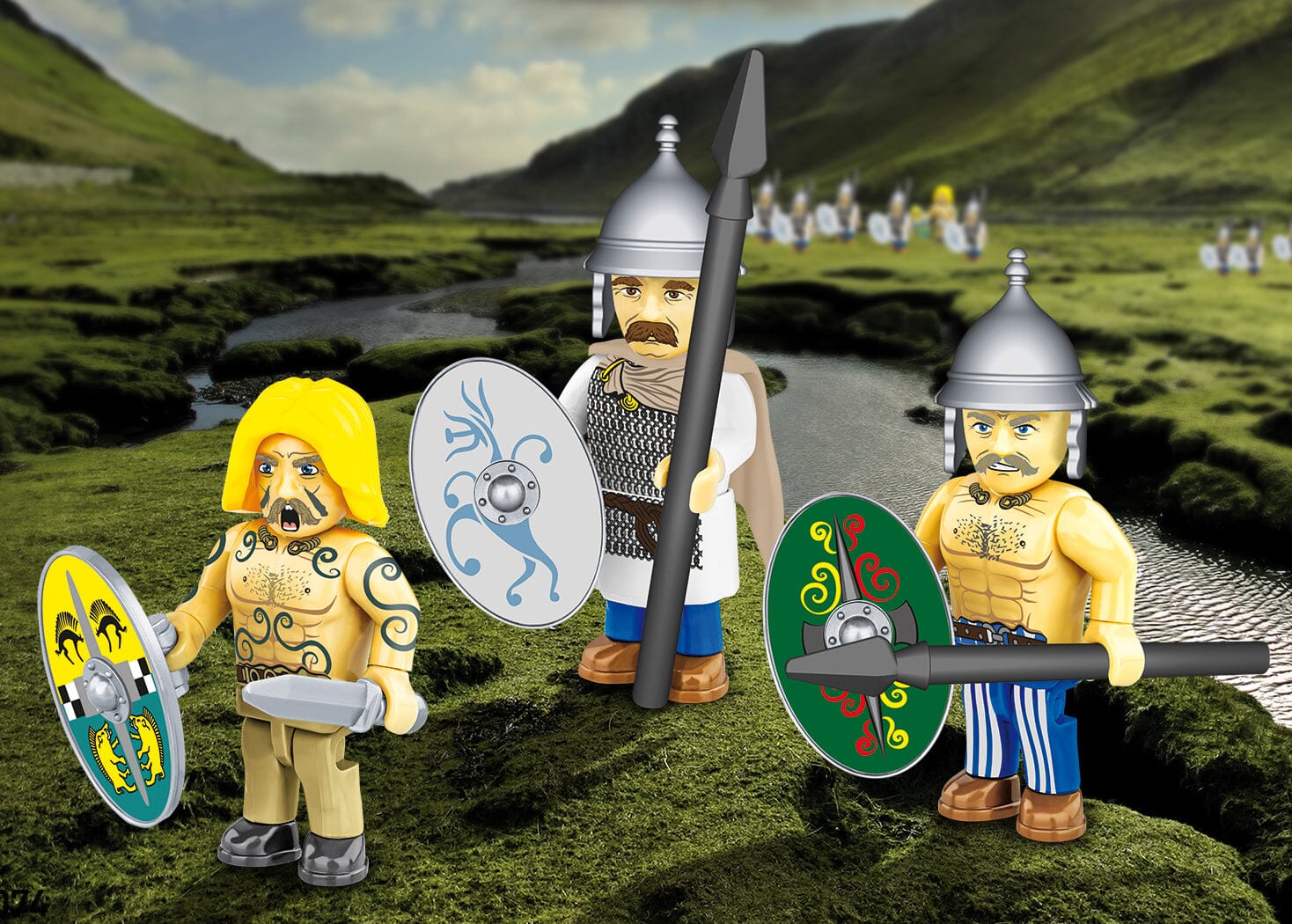 Celtic Warrior figures - COBI 20074 - 3 figures - Image 2