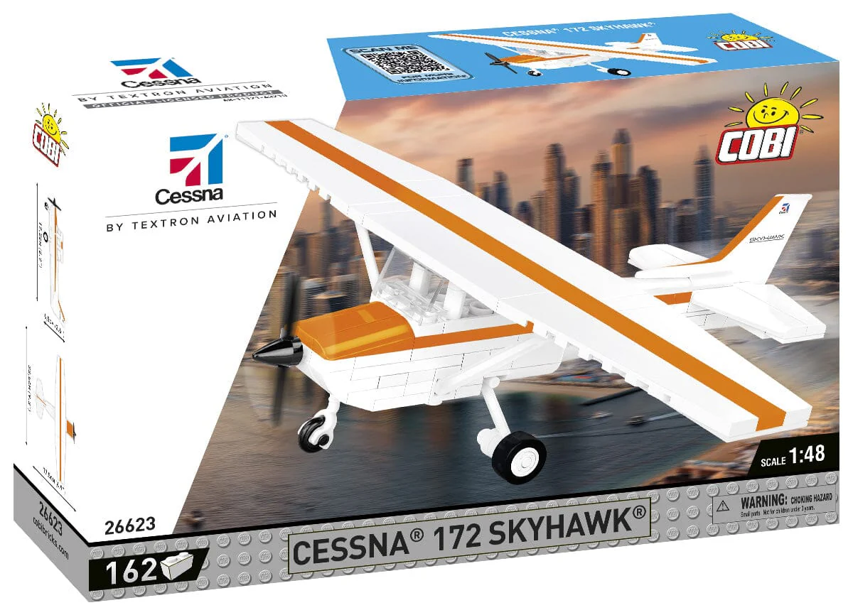 Cessna 172 Skyhawk brick plane model - COBI 26623 - 162 bricks - Image 5
