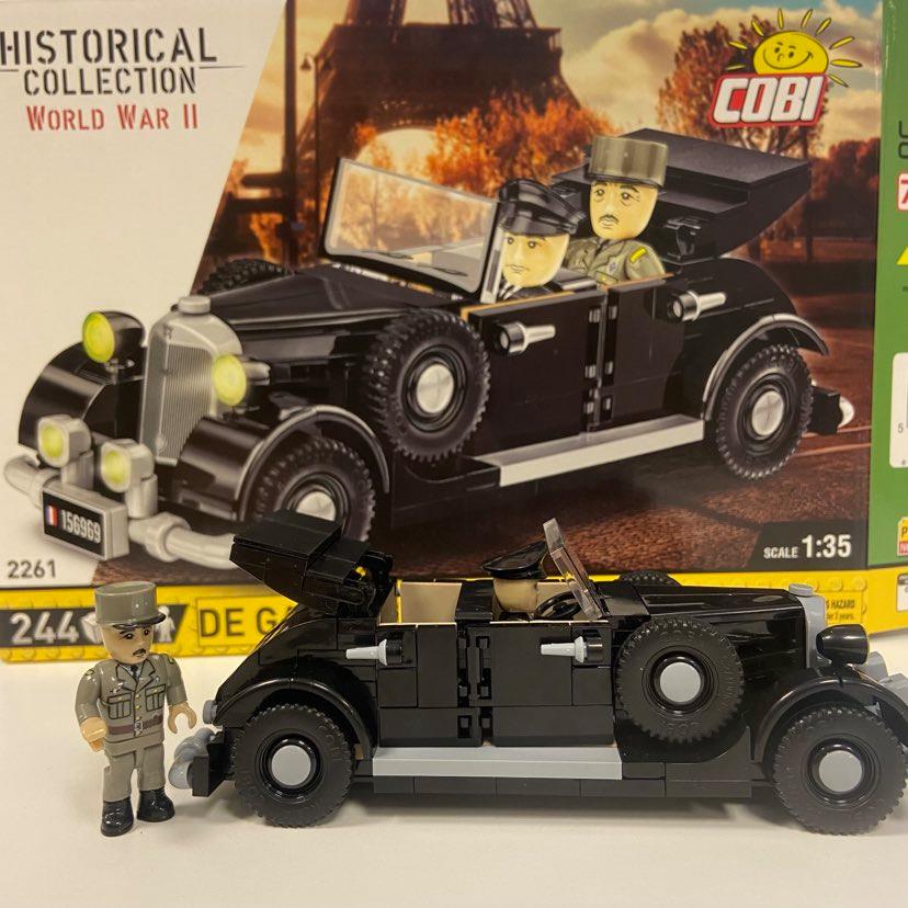 Charles De Galle's 1936 Horch 830 staff car brick model - COBI 2261 - 244 bricks - Image 8