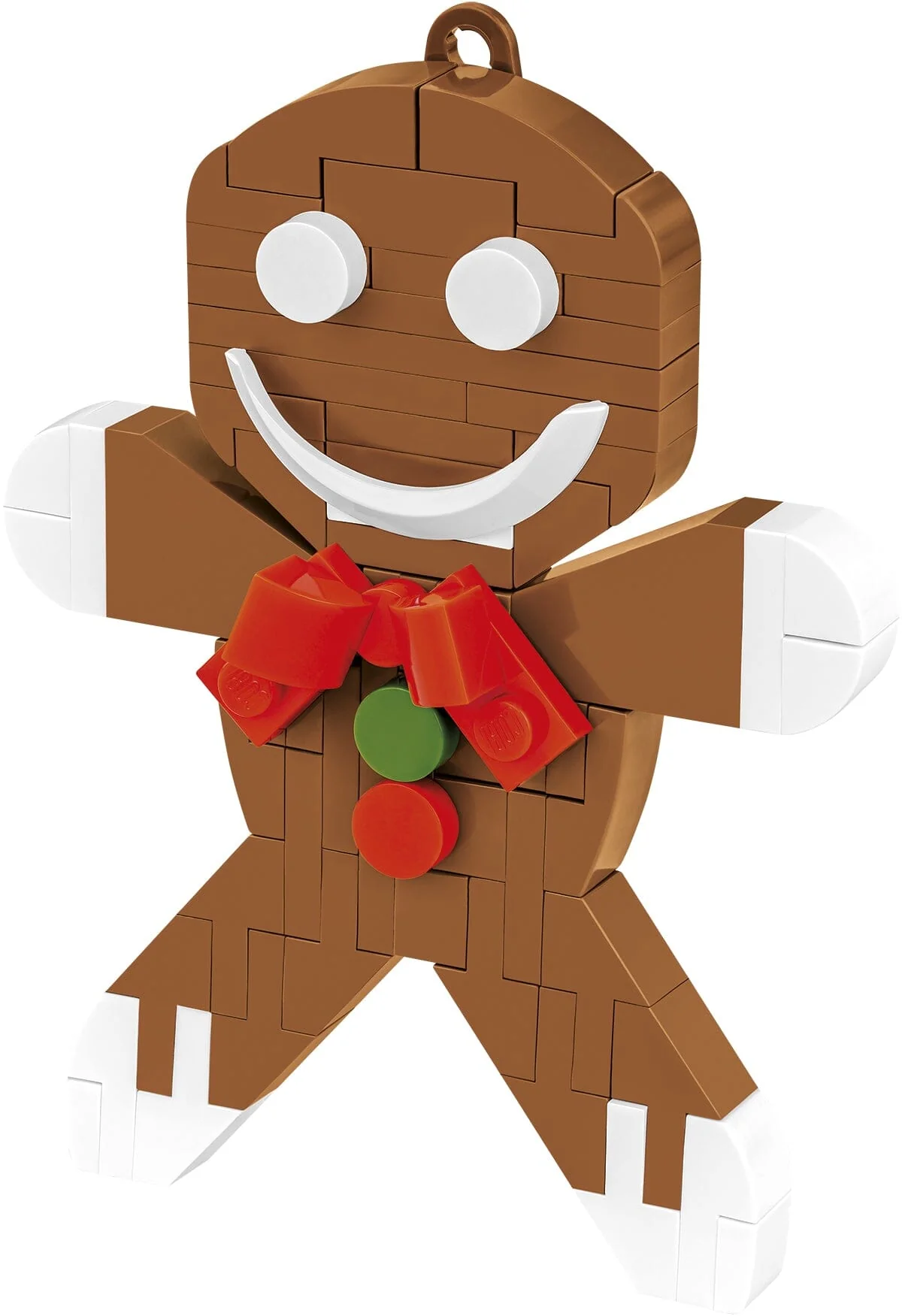 Christmas Gingerbread man brick model decoration - COBI 20013 - 73 bricks - Image 4