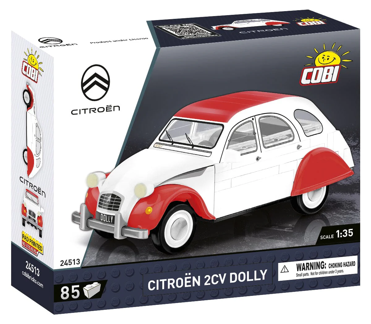 CITROEN 2CV Dolly 1985 - COBI 24513 - 85 bricks