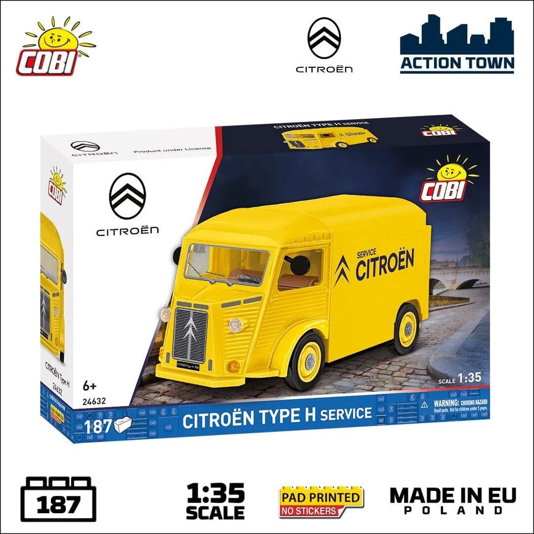 Citroen Service Type H brick model - COBI 24632 - 185 bricks - Image 3