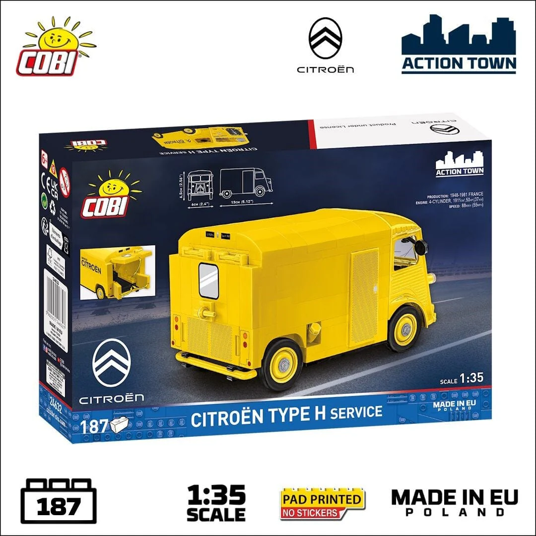 Citroen Service Type H brick model - COBI 24632 - 185 bricks - Image 4