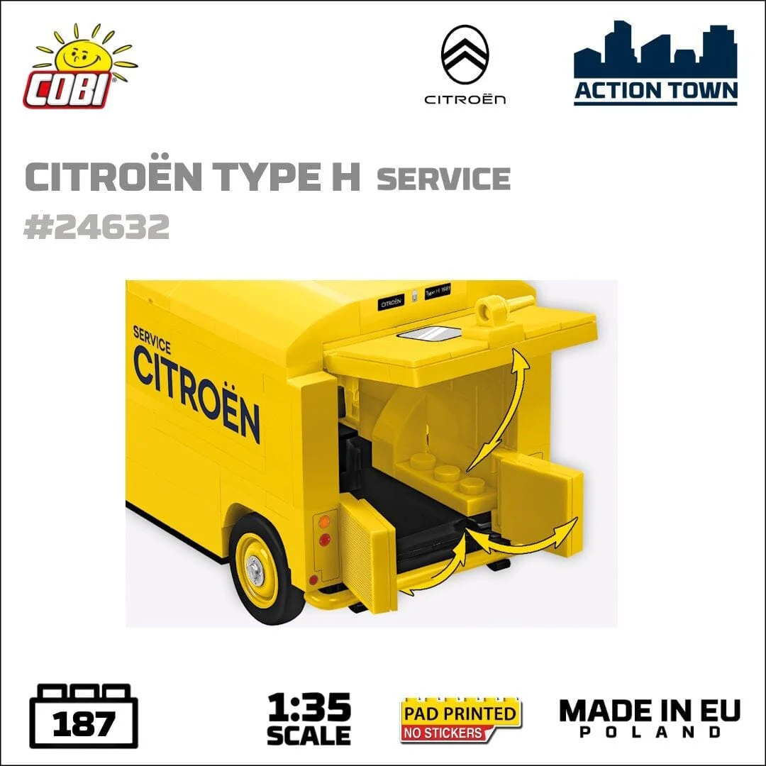 Citroen Service Type H brick model - COBI 24632 - 185 bricks - Image 5
