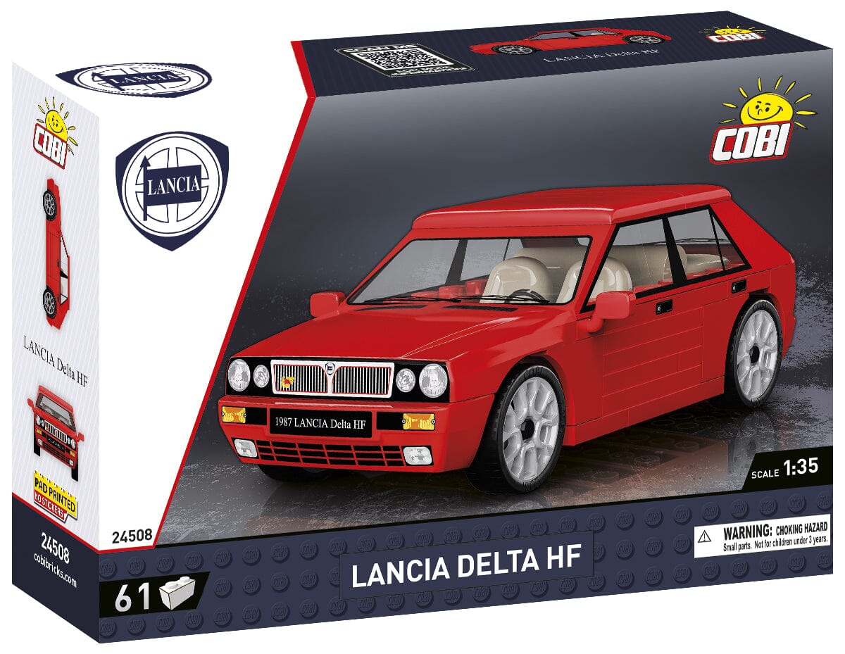 COBI Lancia Delta HF brick model car - COBI 24508 - 61 bricks - Image 2