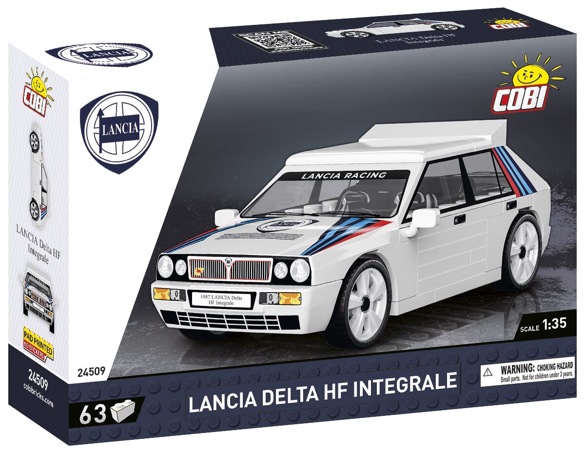 COBI Lancia Delta HF Intg. brick model car - COBI 24509 - 63 bricks - Image 2