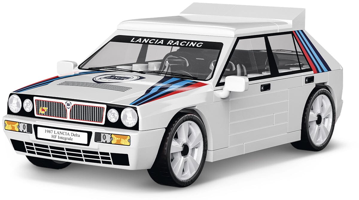 COBI Lancia Delta HF Intg. brick model car - COBI 24509 - 63 bricks - Image 4