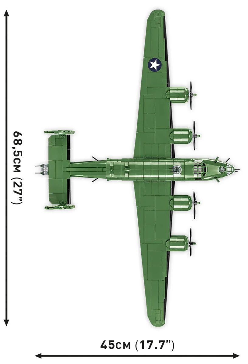 Consolidated B-24 D Liberator brick plane model - COBI 5739 - 1445 bricks - Image 7