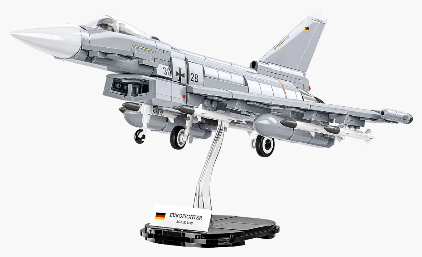 Eurofighter Typhoon (Germany) brick plane model - COBI 5848 - 644 bricks - Image 12