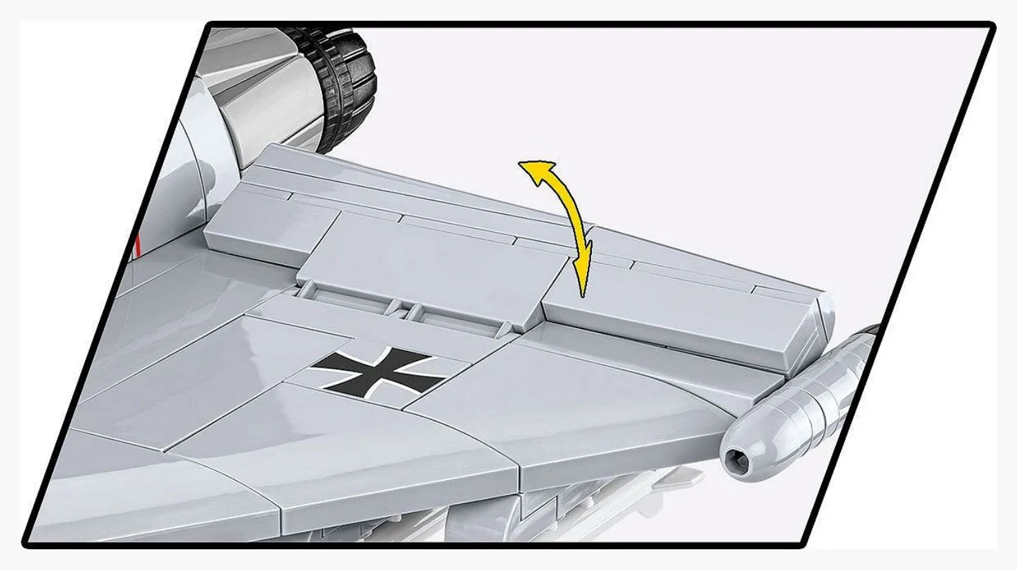 Eurofighter Typhoon (Germany) brick plane model - COBI 5848 - 644 bricks - Image 8
