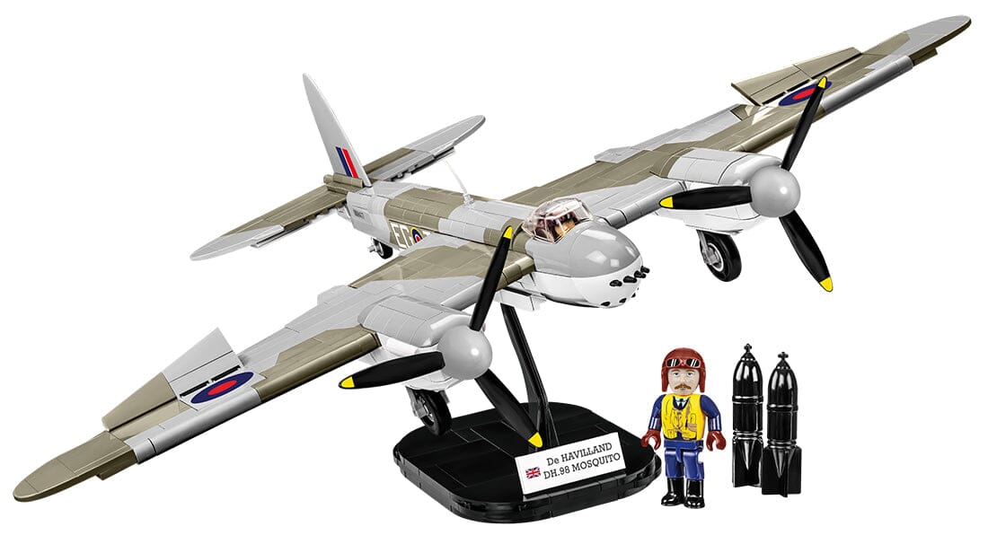 De Havilland DH-98 Mosquito brick plane model - COBI 5735 - 710 bricks - Image 9