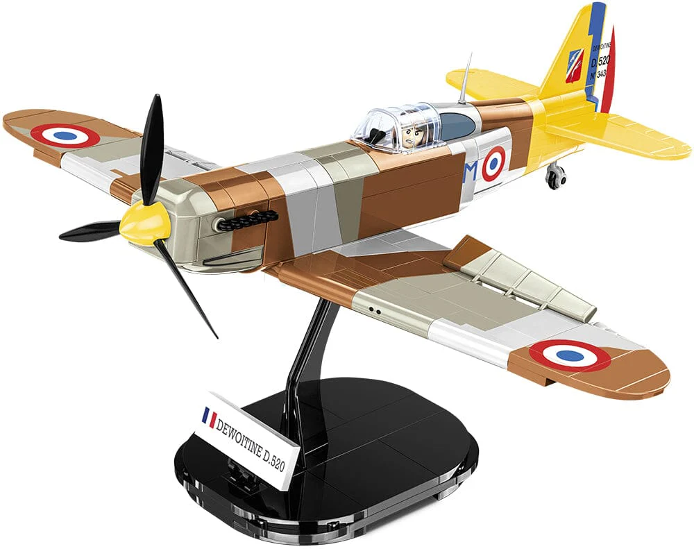 Dewoitine D.520 - brick plane model - COBI 5734 - 335 bricks - Image 3