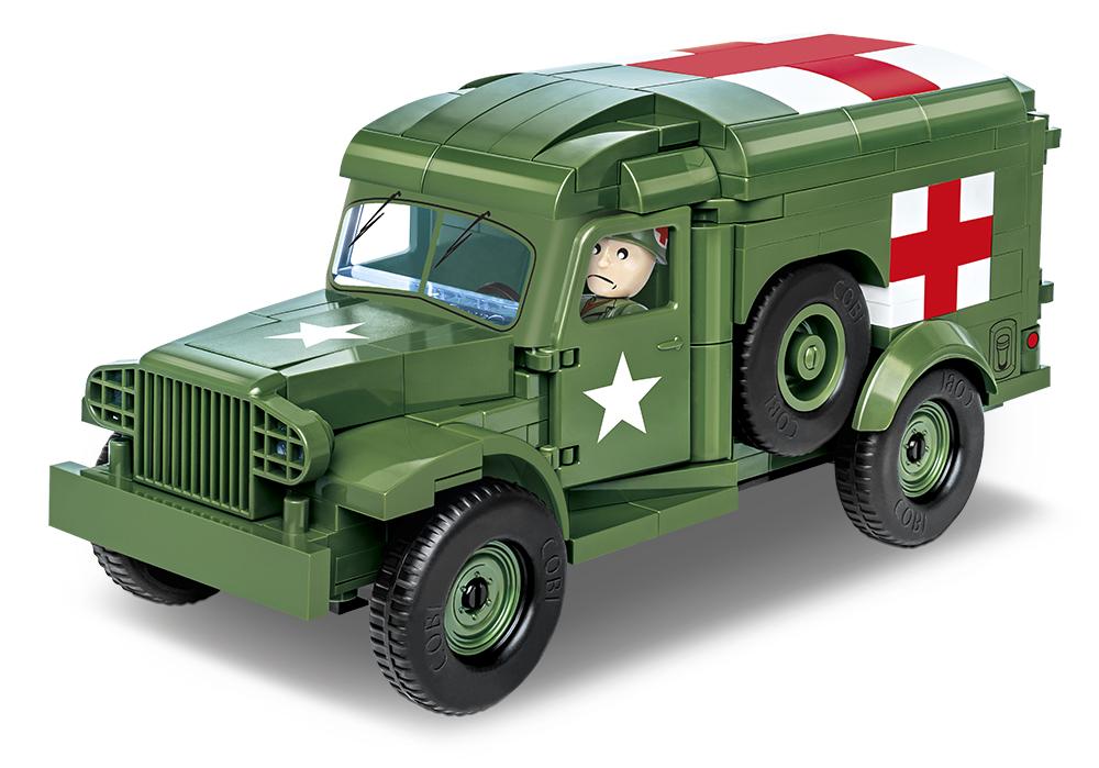 Dodge WC-54 Ambulance - COBI 2257 - 293 bricks - Image 2