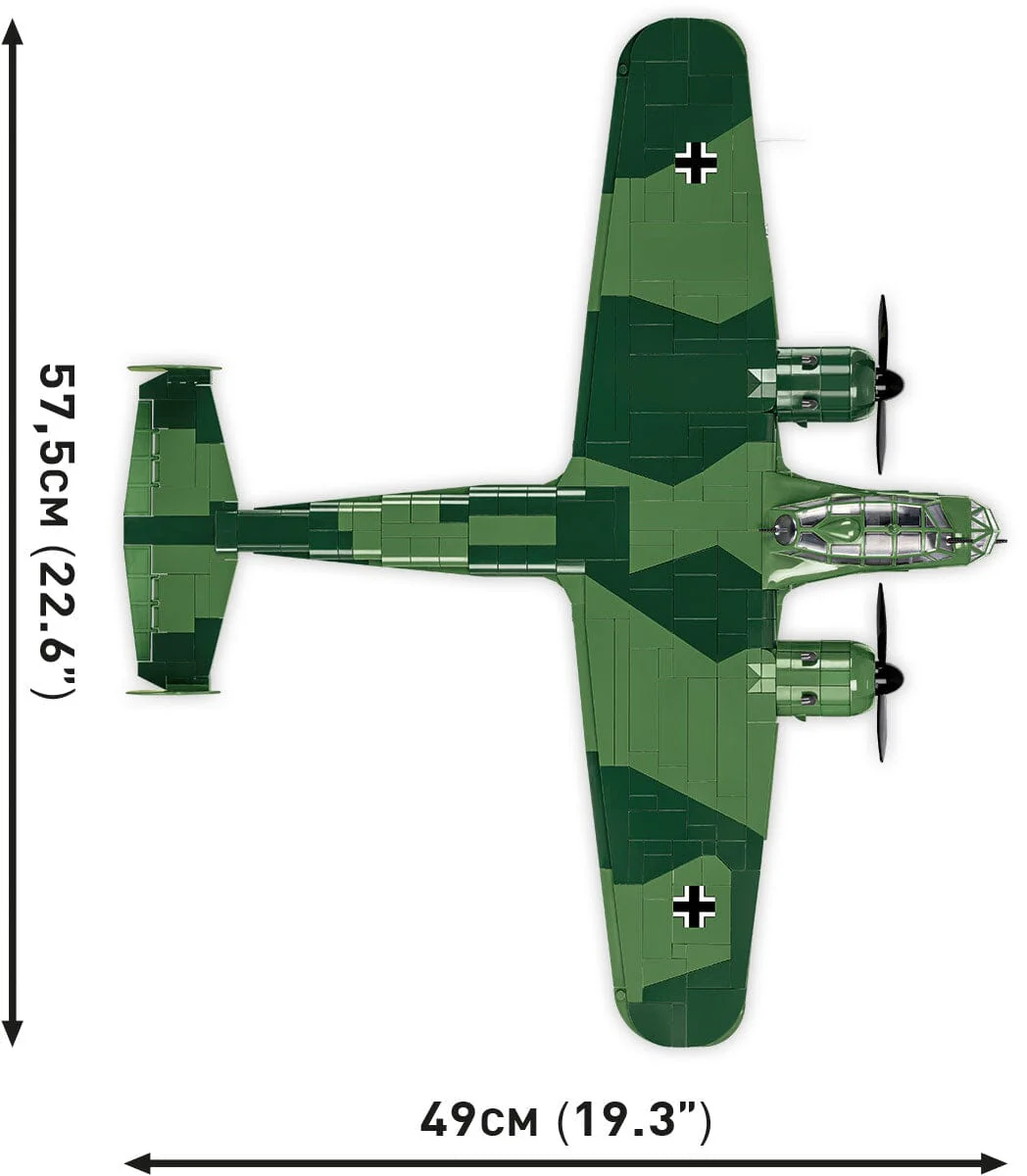 Dornier D0-17Z-2 brick plane model- COBI 5754- 1360 bricks - Image 7