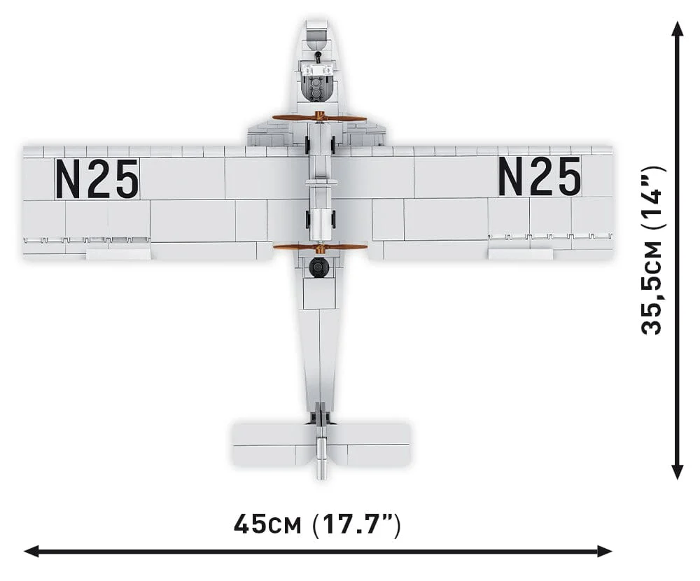 Dornier D0 J Wal ‘Amundsen’ N-25 aircraft model- COBI 1384 - 478 bricks - Image 6