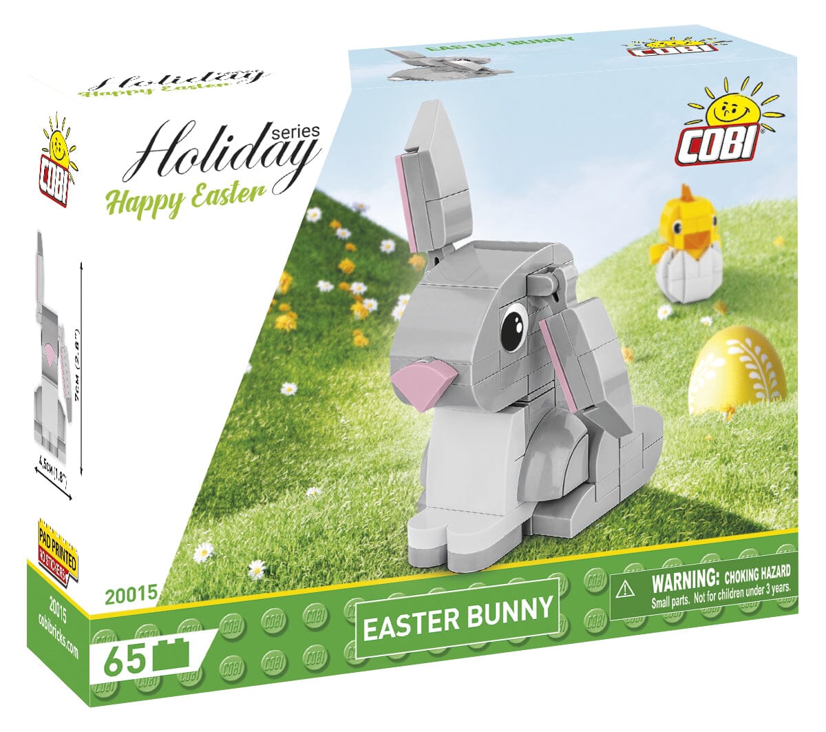 Easter bunny brick model - COBI 20015 - 65 bricks - Image 2