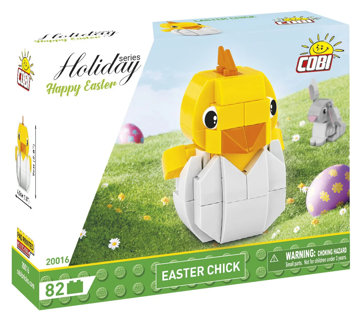 Easter chick brick model - COBI 20016 - 82 bricks