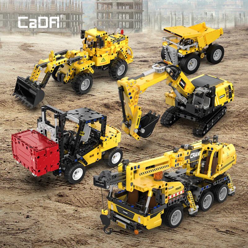 Excavator - CaDA C65003W - 467 Bricks - Image 4