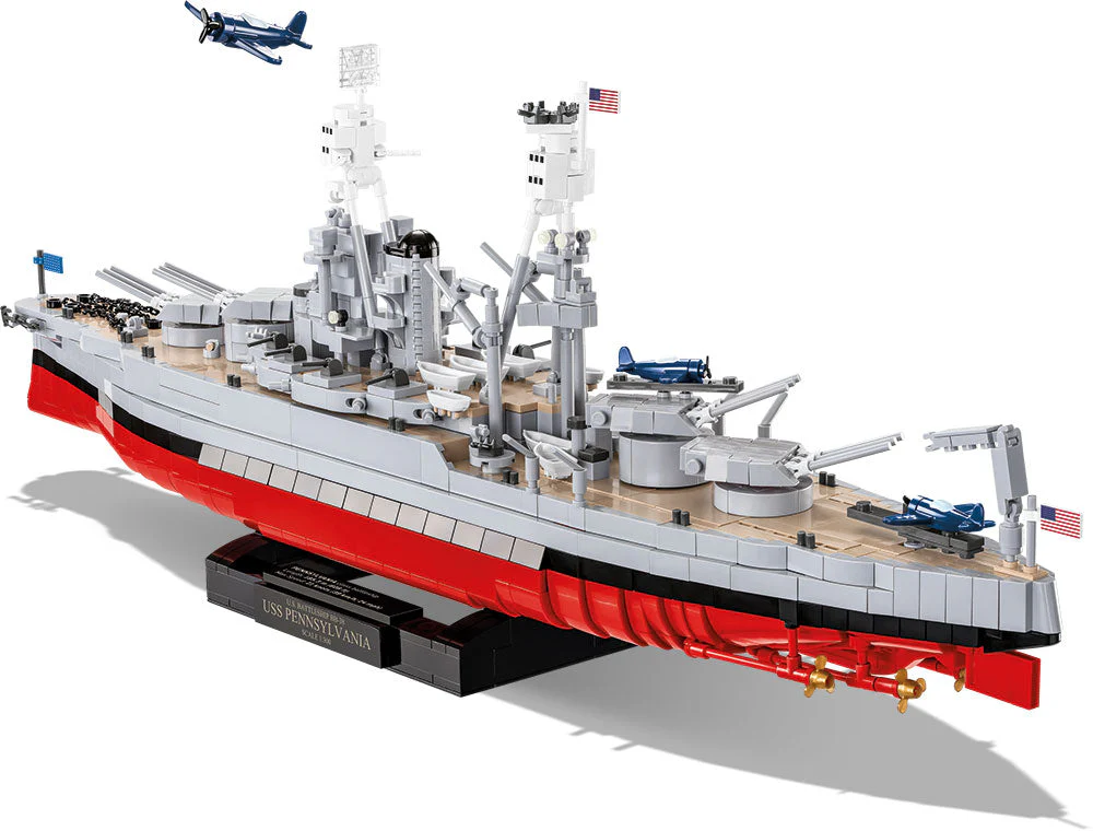 Executive Edition - 2 in 1 Pennsylvania-Class Battleship - COBI 4842 - 2088 Bricks - Image 8