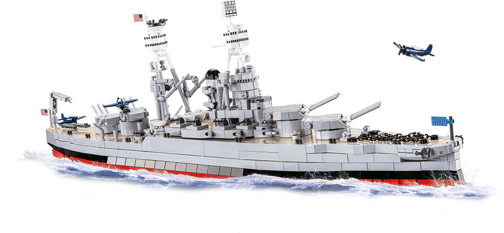 Executive Edition - 2 in 1 Pennsylvania-Class Battleship - COBI 4842 - 2088 Bricks - Image 9