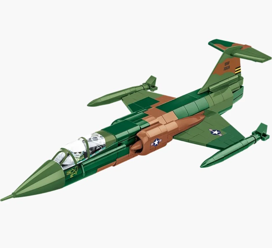 Lockheed F-104 Starfighter plane brick model - COBI 2426 - 420 bricks - Image 3