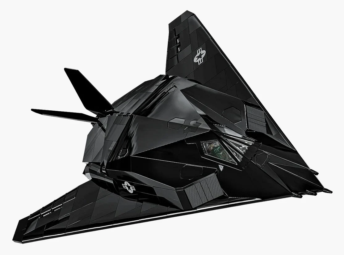 F-117 Nighthawk brick aircraft model - COBI 5903 - 798 bricks - Image 3
