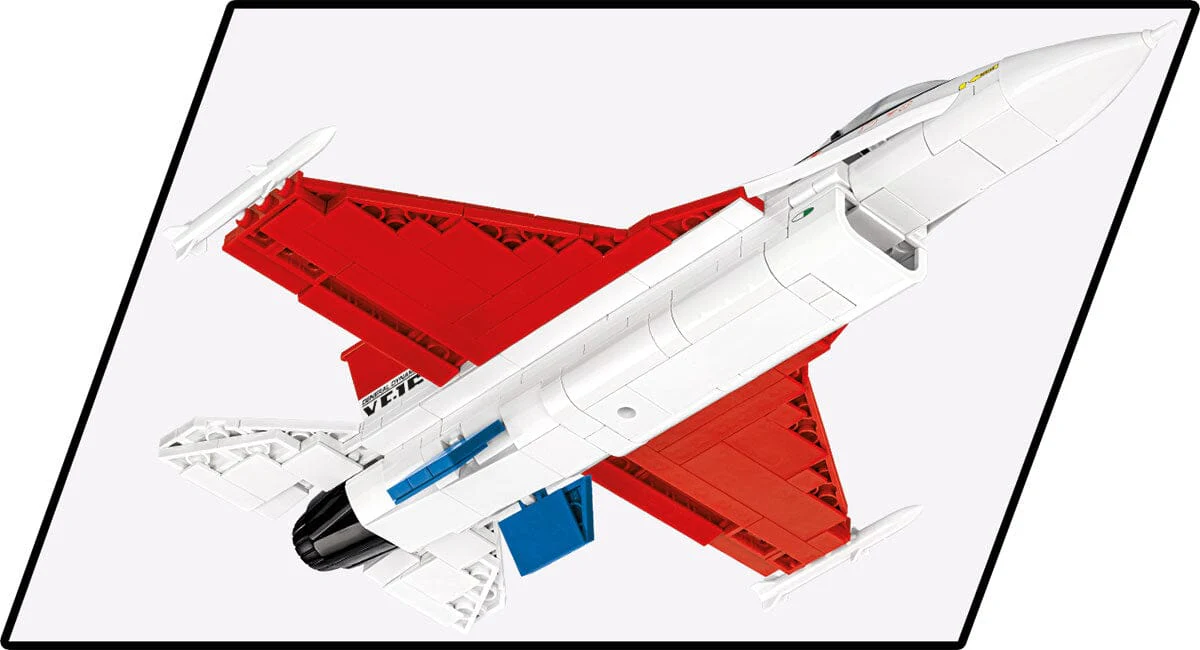 F-16 (YF-16) Fighting Falcon plane brick model - COBI 5892 - 373 bricks First Flight Edition 1974 - Image 8
